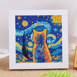 儿童钻石画两用相框DIY