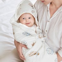 TugTug新生婴儿包被夏薄款包单初生婴儿纯棉a类新生婴儿用品抱被