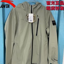安踏 风暴甲 男新款运动上衣防暴雨梭织外套 152427627