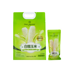 1号会员店 白糯玉米 200g*8根  买三赠一合19.7一袋