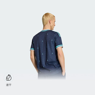 adidas 德国国家队世界杯客场球迷版速干足球短袖男装