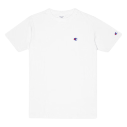 Champion 纯棉圆领短袖T恤 白色 L