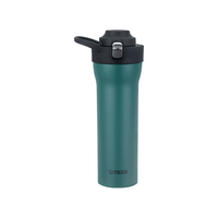 虎牌 MOF-A75C-GE 304不锈钢真空保温杯 雨林绿 750ml