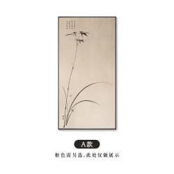 宋代竹韵中式竖版挂画