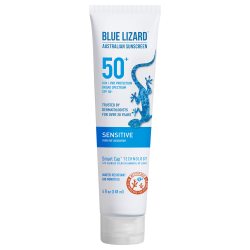 BLUE LIZARD SPF50+敏感肌矿物防晒霜 防紫外线防水148ml