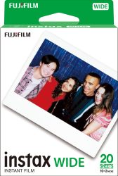 INSTAX Wide ISO 800 即时胶片,带白色边框,2 x 10 拍摄包