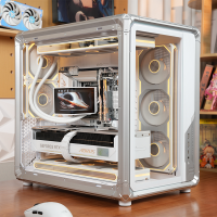 华硕 AMD9800X 3D+1TB+16G+无卡核显主机台式电脑电竞游戏DIY组装机整机设计渲染整机