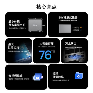 零刻 ME Pro i5-13500H 32GB+1TB 迷你主机