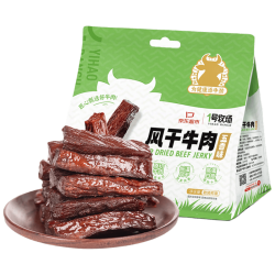 一号牧场 1号牧场 风干牛肉散称约400g 五香味 稍软 肉干肉脯 休闲零食