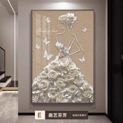 法式中古风客厅装饰画