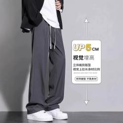 柯诗曼 冰丝速干 深灰色 XL 男士休闲裤