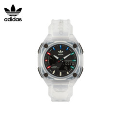 adidas Originals 双显时间 树脂表壳 腕表
