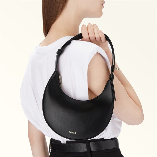 FURLA DELIZIA 牛皮迷你单肩包腋下包