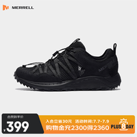 MERRELL WILDWOOD 速干透气溯溪鞋 MS4326204-07SE 黑灰 42