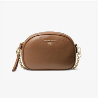 MICHAEL KORS MK女包 Jet Set系列小号棕色牛皮革单肩斜挎链条包 32S1GT9C0L LUGGAGE