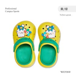 TARANISKIDS 泰兰尼斯洞洞鞋夏季新款女童包头防踢凉鞋拖鞋防滑软底儿童沙滩鞋