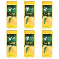 乐天 芒果汁饮料 240ml*6罐