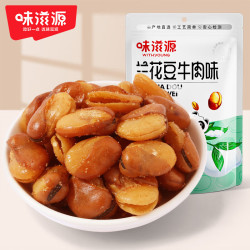 味滋源 兰花豆牛肉味 120g*1袋 2袋装