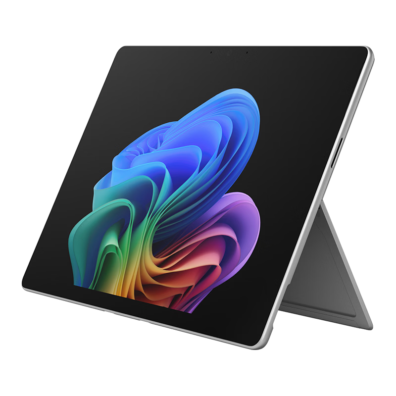 微软 Surface Pro 13英寸 骁龙X Plus 亮铂金 16GB+512GB 二合一笔记本电脑