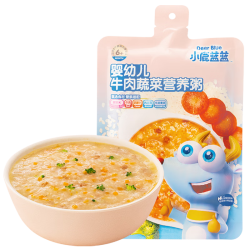 小鹿蓝蓝 山楂棒水果条磨牙棒 牛肉蔬菜粥/120g