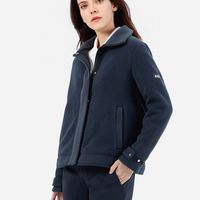 AIGLE 女士外套全拉链抓绒衣polartec300户外上衣
