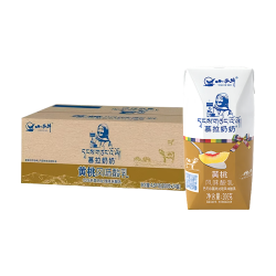 小西牛 青海慕拉奶奶钻石包装黄桃风味酸乳 200g*24盒