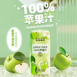 菲里维尔 100%苹果汁 200ml*12瓶