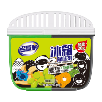 老管家 冰箱除味盒剂除臭去味盒清洁除异味去污去霉除味盒清洗剂 140g*1盒