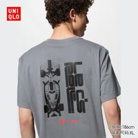 优衣库 Disney x F1 UT 铅灰色 XL 短袖T恤