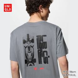 优衣库 Disney x F1 UT 铅灰色 XL 短袖T恤