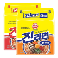 不倒翁 辣味+原味金拉面 600g*2袋 方便面
