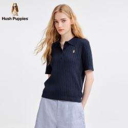 暇步士 女装线织短袖POLO衫 2026夏季新款