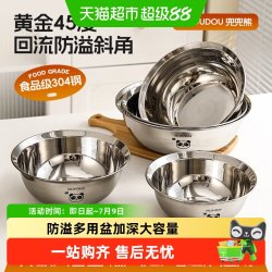 沃德百惠 304不锈钢加深平底圆盆
