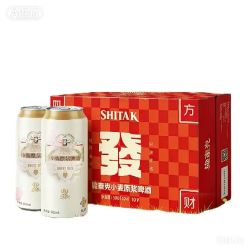 天湖啤酒 10度精酿白啤 500*24罐