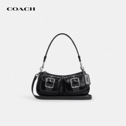 COACH 女士单肩包 ASHTON 黑色 CBJ01