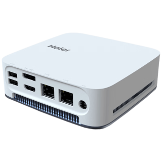 海尔 博越迷你主机 兆芯四核 16GB+512GB 台式电脑