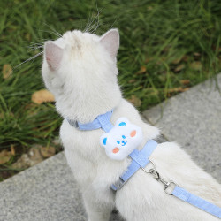 猫咪翅膀胸背带可调节遛宠