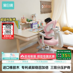 黑白调 A2学习桌  A2三代+书架+G5Pro三背灰 120*60cm