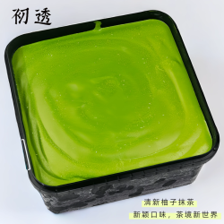初透 国产抹茶冰淇淋 600g 盒装