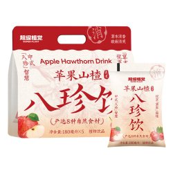 超级植觉 苹果山楂八珍饮 180ml*10袋