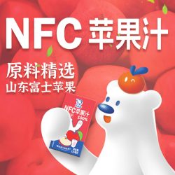北冰洋 NFC苹果汁 125ml*4盒