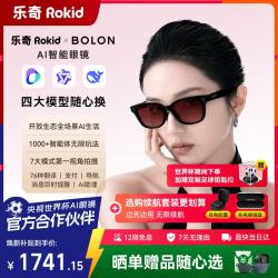 Rokid 暴龙AI眼镜 黑框-太阳镜款