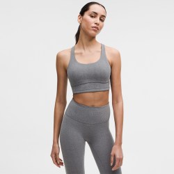 lululemon Energy 女士人字纹理长款运动内衣 Evolve LW2EPOS