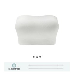 曲线主义 女士抹胸文胸（防滑不掉 聚拢）