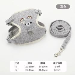 猫咪牵引绳小熊胸背带