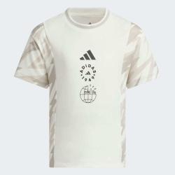 adidas 夏季健身训练男小童LB GFX SS TEE针织短T