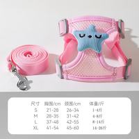 泰迪比熊博美幼犬胸背牵引绳