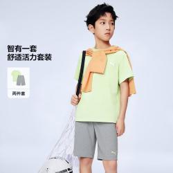 PUMA 童装26春夏新短袖简约休闲运动