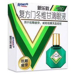 曼秀雷敦 新乐敦 复方门冬维甘眼药水抗眼疲劳滴眼液 13ml/瓶/盒
