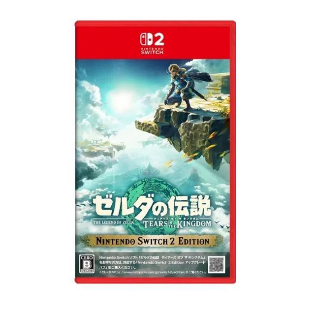 任天堂 香港直邮 任天堂Switch2游戏NS2塞尔达传说王国之泪中文